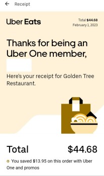 Consumer Review - Food Safety Golden Tree Restaurant, North Broadway, Los Angeles, CA, USA Yesterday i placed a order through Uber... photo #4