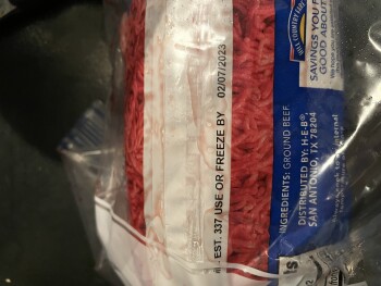 Verbraucherbewertung – Lebensmittelsicherheit H-E-B, South Interstate 35 Frontage Road, Austin, TX 78744, USA Got the chub hamburger meat and cook... Foto #2