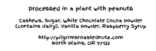 Food Recall Pilgrim’s Roasted Nut’ Z products - recalled  due to allergens Pilgrim’s Roasted Nut’Z of North Plai... photo #14