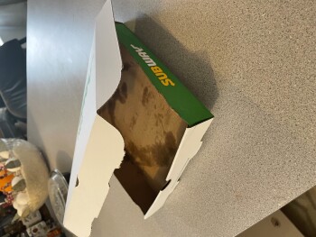 Consumer Review - Food Safety Subway, U.S. 1, Franklinton, NC, USA Yesterday before we headed home from school I bought cheese piz... photo #1