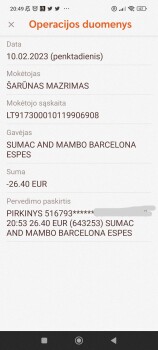 Consumer Review - Food Safety Sumac & Mambo - Restaurante, Carrer d'Enric Granados, Barcelona, Spain One dish definitely I visited... photo #3