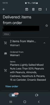 Consumer Review - Food Safety Walmart Supercenter, Northwest 27th Avenue, Miami Gardens, FL, USA It was delivered via the their ap... photo #3