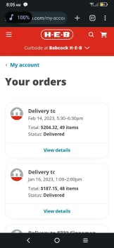 Verbraucherbewertung – Lebensmittelsicherheit H-E-B, 5910 Babcock Road, San Antonio, TX, USA Yesterday I purchased a delivery order and what it wa... Foto #8