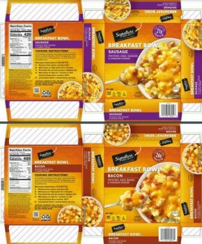 Food Recall Signature Select Breakfast Bowls - Health Alert due to Possible Temperature Abuse at Distribution Ce... photo #1