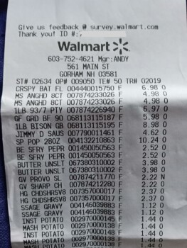 Consumer Review - Food Safety Walmart Supercenter, Main Street, Gorham, NH, USA I bought two packages of their Marketside Uncured... photo #3