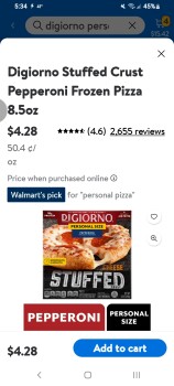 Consumer Review - Food Safety Walmart Supercenter, 1701 West Dorothy Lane, Moraine, OH, USA 4 days ago,  Frozen Personal size stuf... photo #1