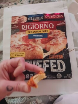 Consumer Review - Food Safety Walmart Supercenter, 1701 West Dorothy Lane, Moraine, OH, USA 4 days ago,  Frozen Personal size stuf... photo #6