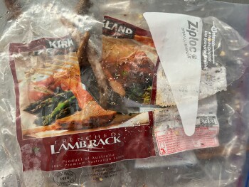 Consumer Review - Food Safety Costco Wholesale, Carmel Mountain Road, San Diego, CA, USA 2/18/23 530pm eat costco lame ribes , 4 p... photo #2