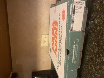 Consumer Review - Food Safety Papa Johns Pizza, Tennessee Street, Yadkinville, NC, USA 100% certain this location and Papadia. It... photo #2