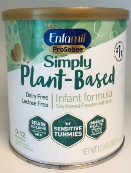 Reclame de Alimentos Enfamil Prosobee Simply Plant-Based Infant Formula - recalled due to Cronobacter sakazakii Reckitt,... foto #1