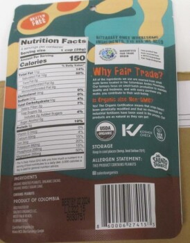 食品召回 Salento Organics dark chocolate products - recalled due to undeclared milk The affected products are... 照片 #5