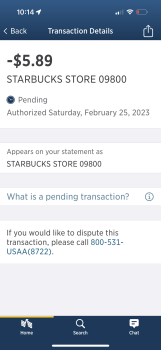 Consumer Review - Food Safety Starbucks, Cross Creek Mall, Fayetteville, NC, USA February 25 2023
Ordered a grande hot caramel ma... photo #2