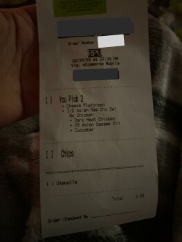 Consumer Review - Food Safety Panera Bread, Tech Road, Silver Spring, MD 20904, USA After ordering online from Panera Bread, I rec... photo #3