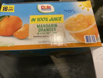 Verbraucherbewertung – Lebensmittelsicherheit Costco Wholesale, Baltimore Avenue, Beltsville, MD, USA Purchased some Dole mandarin oranges and my... Foto #4