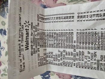 Consumer Review - Food Safety Walmart Supercenter, Thomasville Road, Tallahassee, FL, USA I bought 2 marketside salads on Wednesda... photo #2