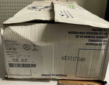 نذكر الطعام Western Exporters bone-in goat products - recalled due to Import without the benefit of inspection T... صورة فوتوغرافية #4