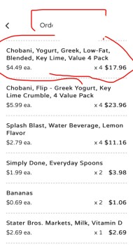 Consumer Review - Food Safety Stater Bros. Markets, Bear Valley Road, Apple Valley, CA, USA Chobani Greek Key Lime Yogurt, After e... photo #4