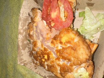 Consumer Food Safety Report McDonald's, 5950 South 35th Avenue, Phoenix, AZ, USA Ordered my nephew a chicken sandwich from here... photo #2