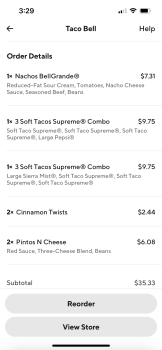 Consumer Review - Food Safety Taco Bell, State Highway W, Byrnes Mill, MO, USA Ordered from here last for dinner and the next morn... photo #1
