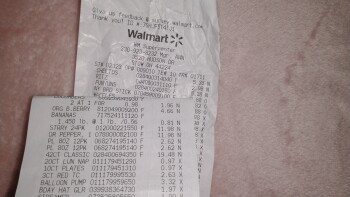 Consumer Review - Food Safety Walmart Supercenter, Hudson Drive, Stow, OH, USA Suspected food poisoning. Symptoms: Nausea, Vomitin... photo #1