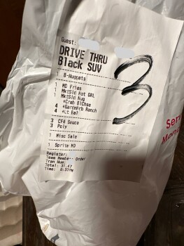 Consumer Review - Food Safety Chick-fil-A, East Main Street, Spartanburg, SC, USA 3/13/23, salad Everyone got sick, our son ate nu... photo #2
