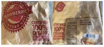 Food Recall Simply Nature, Vital Choice and others Frozen Organic Strawberries and fruit blend - recalled due to... photo #2