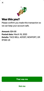 消费者评论 - 食品安全 Taco Bell, North Coast Highway, Newport, OR, USA I found part of there bean bag in my burrito!   And... 照片 #2