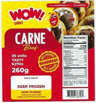 نذكر الطعام WOW Sfihas meat & poultry products - recalled due to production without benefit of inspection The FS... صورة فوتوغرافية #3