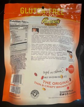 Food Recall Sheila G’s Gluten Free Reese’s Pieces Brownie Brittle - recalled due to undeclared wheat Second Natu... photo #2