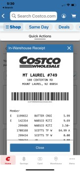 Consumer Review - Food Safety Costco Wholesale, Centerton Road, Mount Laurel Township, NJ, USA March 22,2023,  Green grapes bought... photo #4