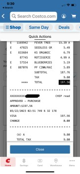 Consumer Review - Food Safety Costco Wholesale, Centerton Road, Mount Laurel Township, NJ, USA March 22,2023,  Green grapes bought... photo #5