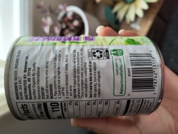 Consumer Review - Food Safety Walmart Supercenter, New York 31, Albion, NY, USA 03/26/2023, Great Value Organic canned black beans... photo #2