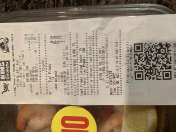 消费者评论 - 食品安全 King Soopers, West 64th Avenue, Arvada, CO, USA Rotten shrimp sold by them I want to bring the shrim... 照片 #2