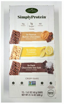 Food Recall SimplyProtein Peanut Butter Chocolate Crispy Bar - recalled due to allergens Wellness Natural USA In... photo #3