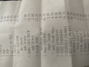 Consumer Review - Food Safety Earls, Morrison Street, Fort McMurray, AB, Canada March 31 2023, Eating here Chicken breast and chic... photo #2