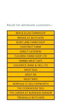 Reclame de Alimentos Cheese + products recalled due to possible Listeria monocytogenes contamination The Cambridge Food C... foto #2