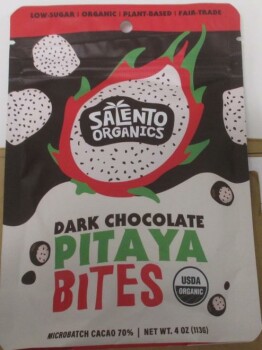 食品召回 Salento Organics Dark Chocolate products - recalled due to undeclared milk The recall notification i... 照片 #3