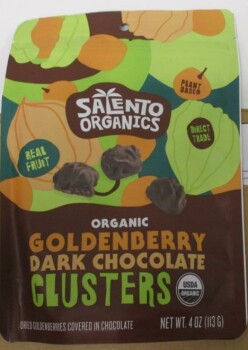 食品召回 Salento Organics Dark Chocolate products - recalled due to undeclared milk The recall notification i... 照片 #5