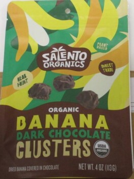食品召回 Salento Organics Dark Chocolate products - recalled due to undeclared milk The recall notification i... 照片 #6