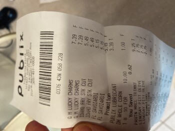 Verbraucherbewertung – Lebensmittelsicherheit Publix Super Market at Tradewinds Plaza, Overseas Highway, Key Largo, FL, USA We bought lucky charms... Foto #2