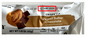 Retiro de alimentos Peanut Butter Chocolate Crispy Bar - recalled due to undeclared tree nuts (cashew) Wellness Natural... foto #2