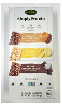 Retiro de alimentos Peanut Butter Chocolate Crispy Bar - recalled due to undeclared tree nuts (cashew) Wellness Natural... foto #3