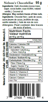 Retiro de alimentos Nelson’s Chocofellar Dark Chocolate products Update - recalled due to Allergen The CFIA announced th... foto #7