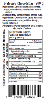 Retiro de alimentos Nelson’s Chocofellar Dark Chocolate products Update - recalled due to Allergen The CFIA announced th... foto #11