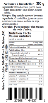 Retiro de alimentos Nelson’s Chocofellar Dark Chocolate products Update - recalled due to Allergen The CFIA announced th... foto #12