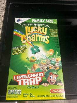 Consumer Review - Food Safety Walmart Supercenter, Wedgewood Lane, The Villages, FL, USA Couple days ago Lucky charms cereal I ate... photo #2
