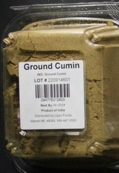Rappel d'aliments Lipari Foods Ground cumin - recalled due to Salmonella Lipari Foods has issued a voluntary recall of... photo #2