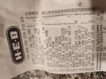 Verbraucherbewertung – Lebensmittelsicherheit H-E-B, South Conway Avenue, Mission, TX, USA Suspected food poisoning. Symptoms: Diarrhea, Nausea, C... Foto #1