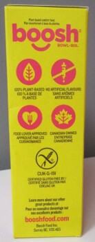 Food Recall Boosh Coconut Curry Cauli Bowl - recalled due to undeclared milk Boosh Food Inc. Brand recalled thei... photo #3