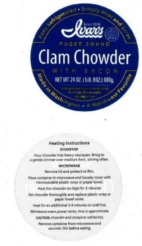 Food Recall Ivar’s & Pike Place Fish Market meat soup products - Public Health alert due to possible spoilage Th... photo #2